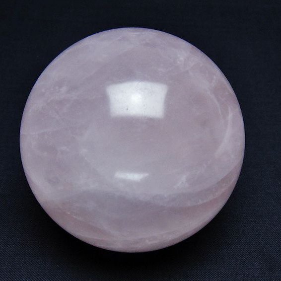 ローズクォーツ 丸玉 69mm [t456-14624]