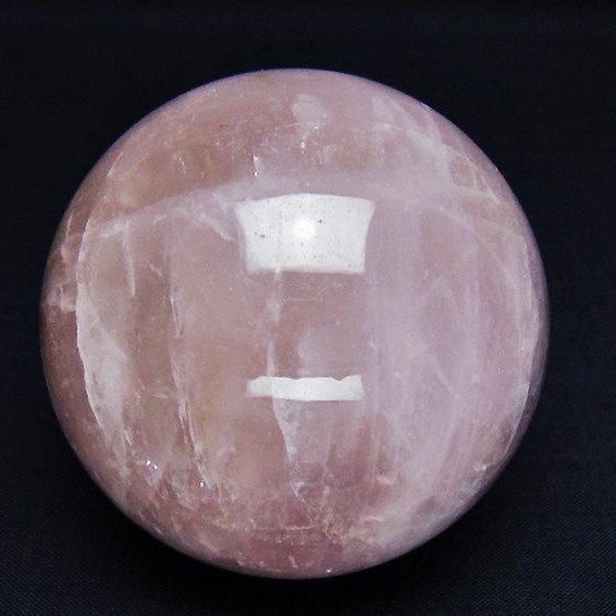 ローズクォーツ 丸玉 68mm [T456-14791]