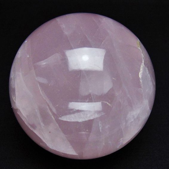 ローズクォーツ 丸玉 73mm [T456-14835]