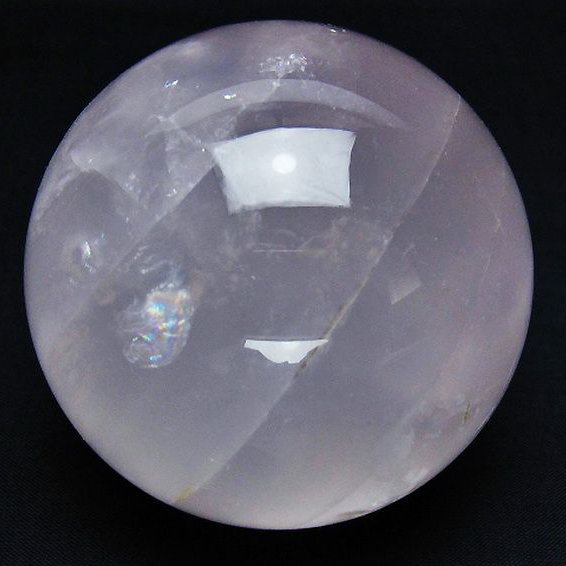 ローズクォーツ 丸玉 73mm [T456-14927]