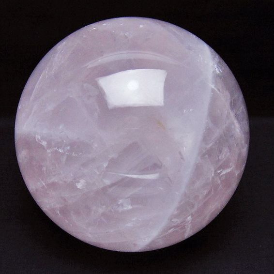 2.9Kg ローズクォーツ 丸玉 130mm [T456-15277]