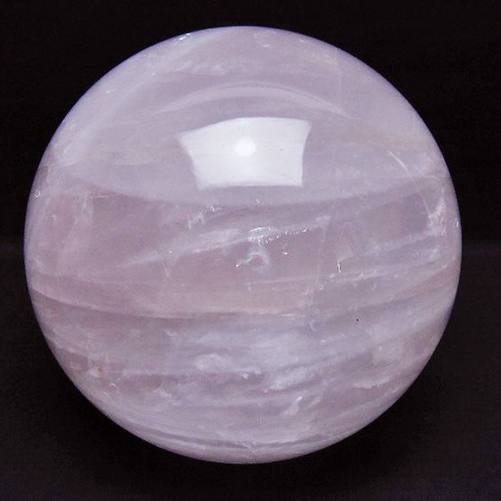 3.7Kg ローズクォーツ 丸玉 143mm [T456-15293]