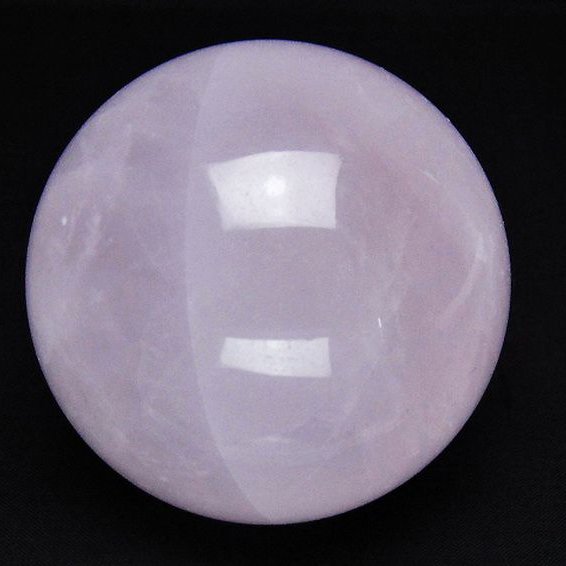 ローズクォーツ 丸玉 75mm [t456-15369]