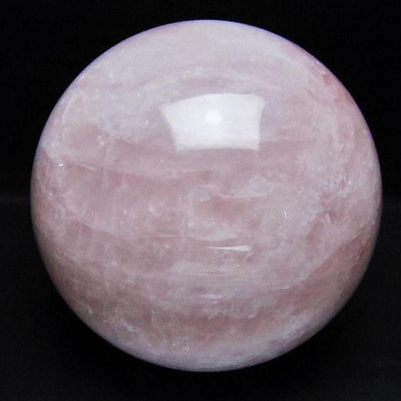 3Kg ローズクォーツ 丸玉 130mm [t456-15476]
