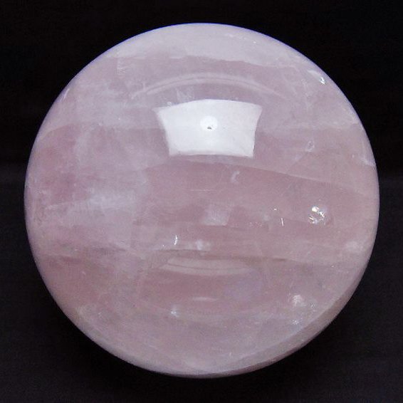 2.3Kg ローズクォーツ 丸玉 120mm [t456-15514]