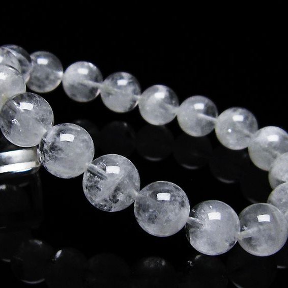 ラビットヘア ファントム 水晶 ブレスレット 11mm [T458-1143]