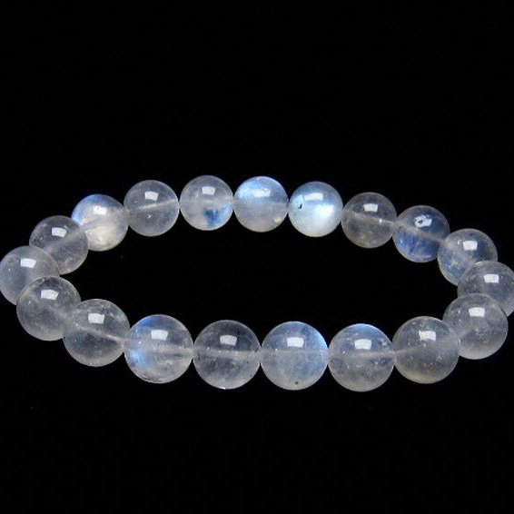 ムーンストーン ブレスレット 10mm [T459-10355]