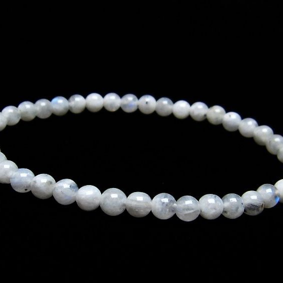 ムーンストーン ブレスレット  5mm [T459-10462]
