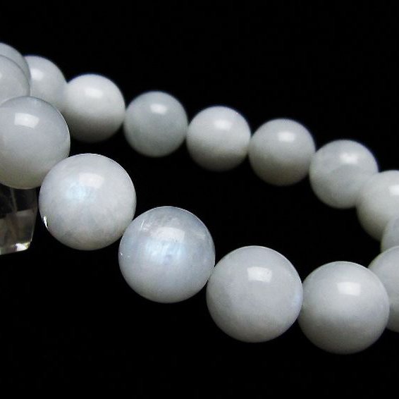 ムーンストーン ブレスレット 14mm [T459-11460]