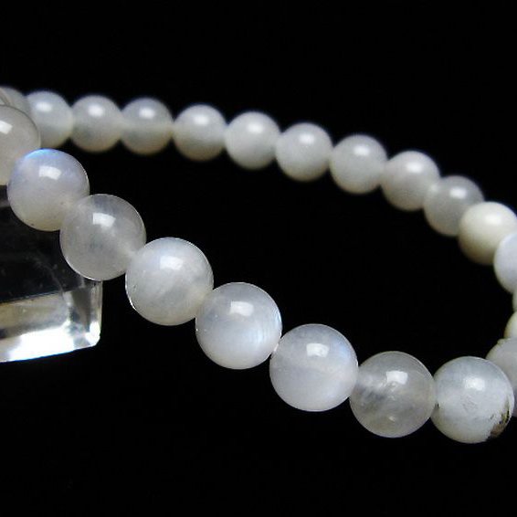 ムーンストーン ブレスレット 8mm [T459-11486]