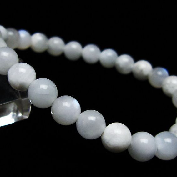 ムーンストーン ブレスレット 7mm [T459-11487]