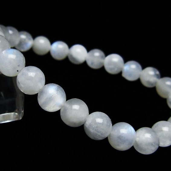 ムーンストーン ブレスレット 8mm [T459-11498]