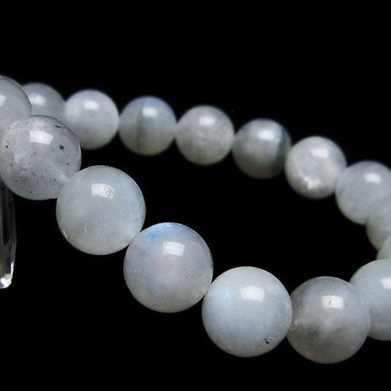 ムーンストーン ブレスレット 12mm [T459-11508]