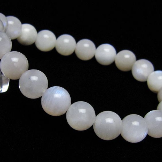 ムーンストーン ブレスレット 9mm [t459-11675]