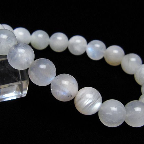 ムーンストーン ブレスレット 10mm [t459-11694]
