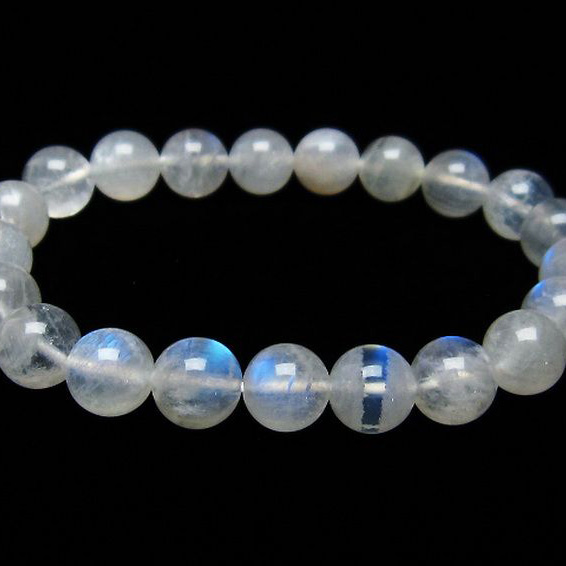 ムーンストーン ブレスレット 9mm [T459-9938]