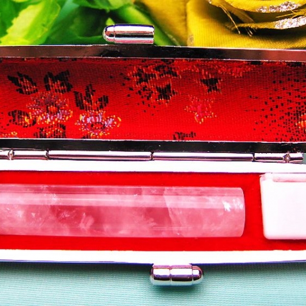 ローズクォーツ 印材　 12mm [T46-689]