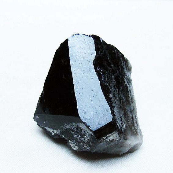 山東省産 モリオン 純天然 黒水晶 原石 [t460-7047]