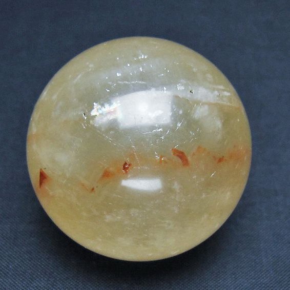 カルサイト 丸玉 45mm [t461-10833]