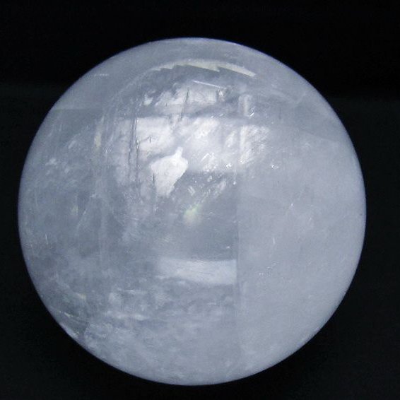 1.1Kg カルサイト 丸玉 90mm [T461-11287]