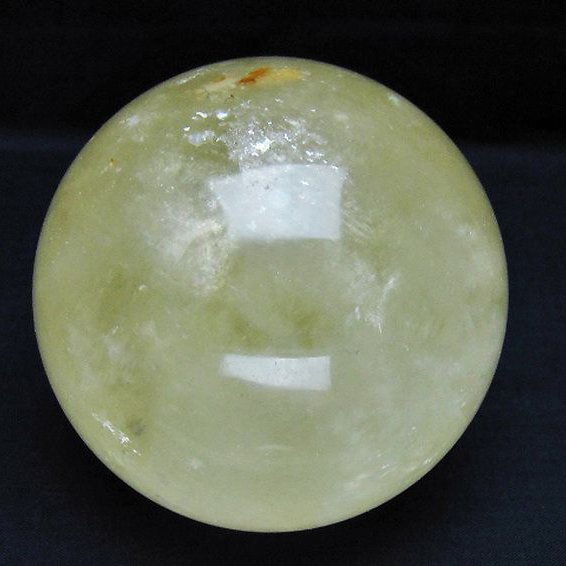 1.1Kg カルサイト 丸玉 91mm [T461-11289]