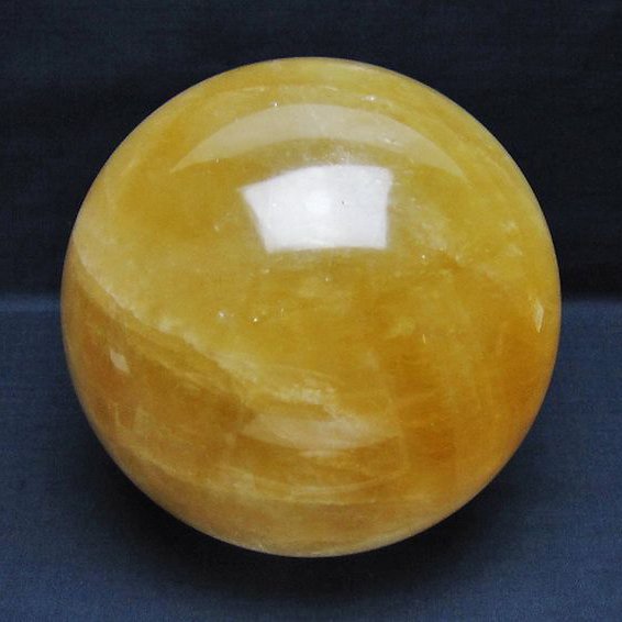 5Kg カルサイト 丸玉 155mm [T461-11391]