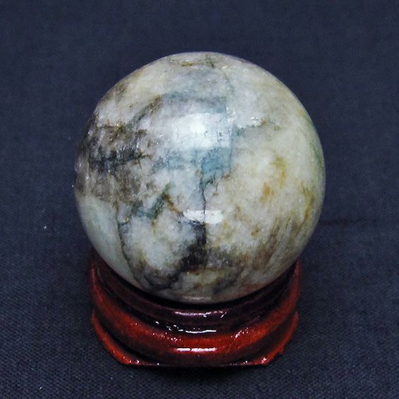 アクアマリン 丸玉 27mm [T465-746]