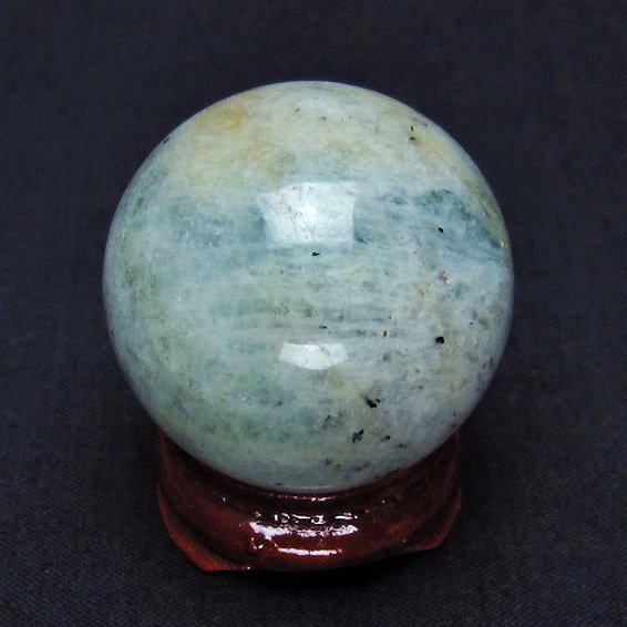 アクアマリン 丸玉 31mm [t465-812]