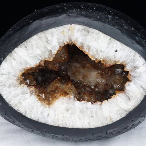 14.2Kg ウルグアイ産 サークルジオード シトリンドーム同梱不可[T466-1407]