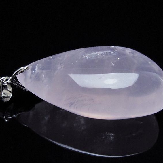 ローズクォーツ ペンダント [T467-3867]