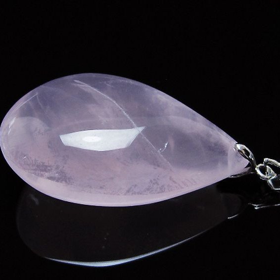 ローズクォーツ ペンダント [T467-3949]