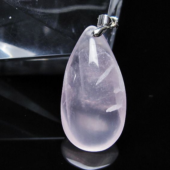 ローズクォーツ ペンダント [T467-4002]
