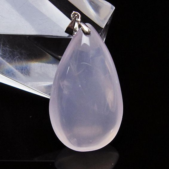 ローズクォーツ ペンダント [T467-4032]