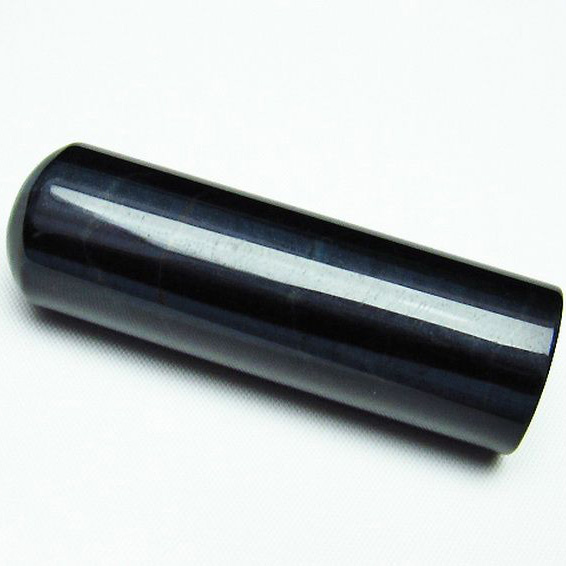 ブルータイガーアイ※青虎目石 印材　※別途料金で篆刻可能 20mm [T48-597]