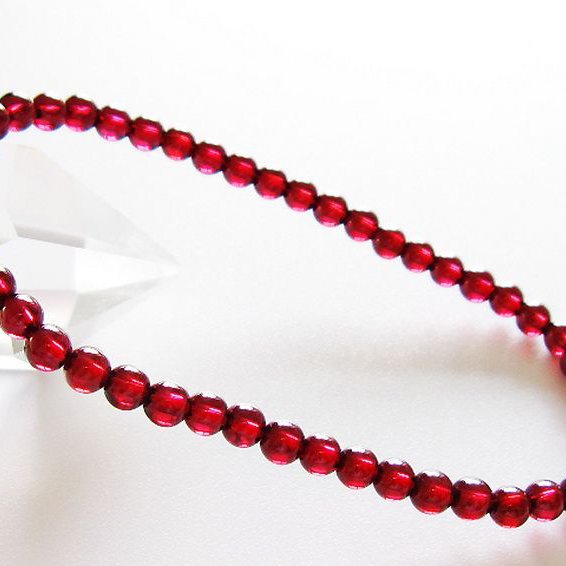 ガーネット ブレスレット 4mm [T483-7947]