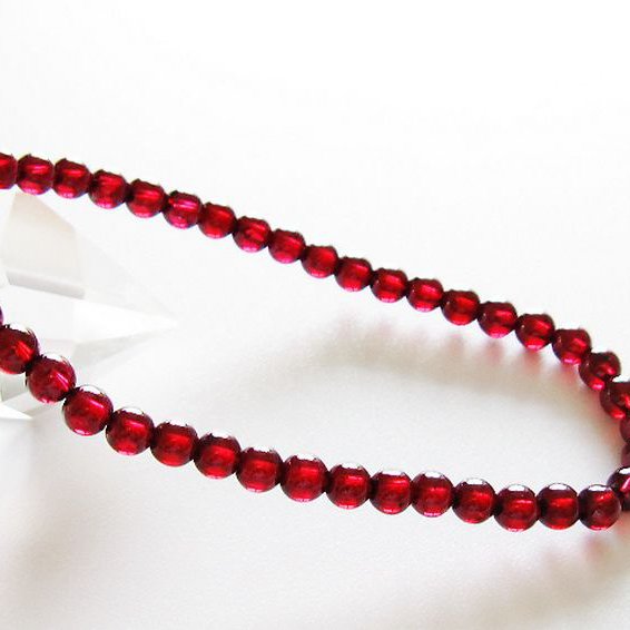 ガーネット ブレスレット 4mm [T483-7951]