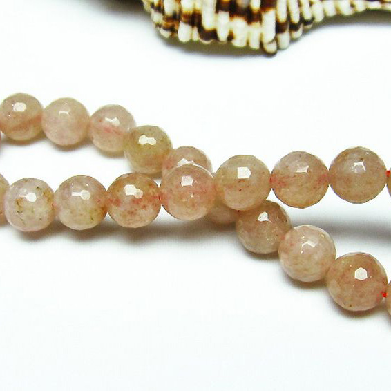 アフリカンストロベリークォーツ ブレスレット 8mm [T489-1285]