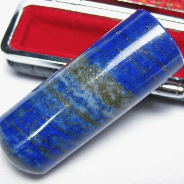 ラピスラズリ 印材　※別途料金で篆刻可能 20mm [T49-254]