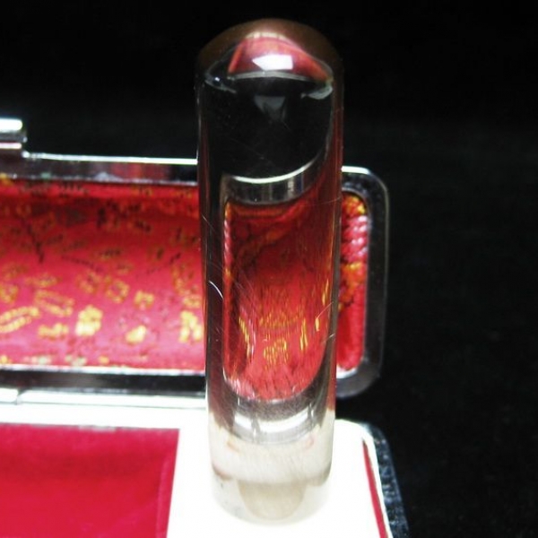 豪華プラチナルチル 印材　※別途料金で篆刻可能 13mm [T49-310]