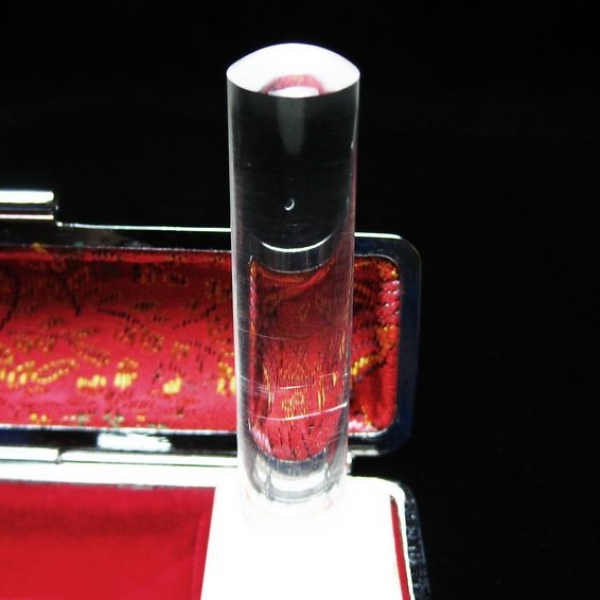 ヒマラヤ水晶 印材　※別途料金で篆刻可能 12mm [T49-321]