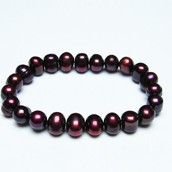 真珠 パール ミックスビーズ  ブレスレット  11mm [T491-1385]