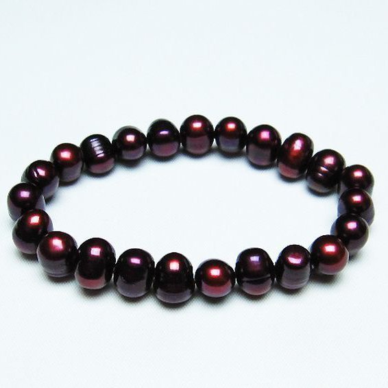 真珠 パール ミックスビーズ  ブレスレット  10mm [T491-1407]