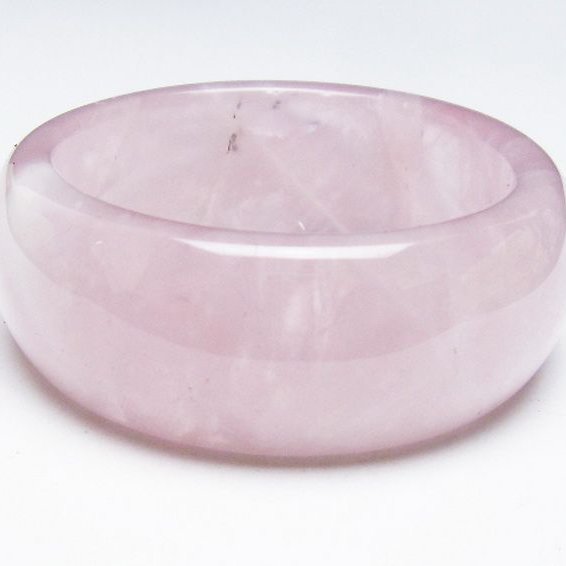 ローズクォーツ バングル  53mm [T492-3607]