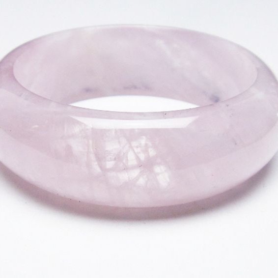 ローズクォーツ バングル  59mm [T492-3644]