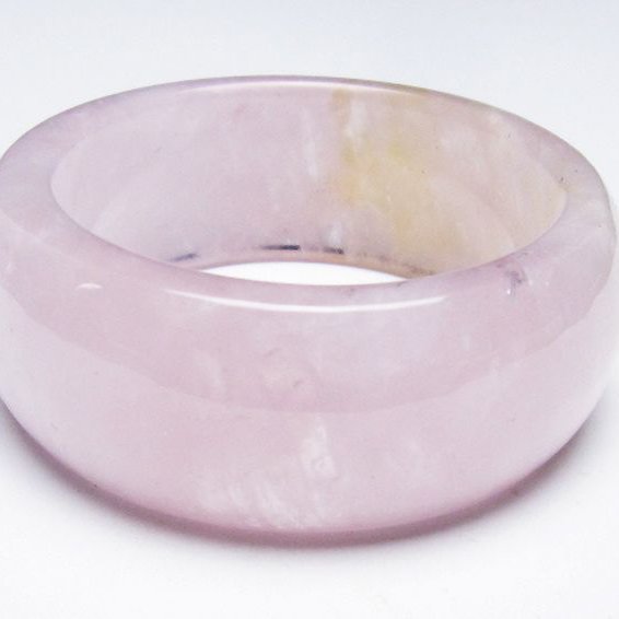 ローズクォーツ バングル 53mm [T492-3709]