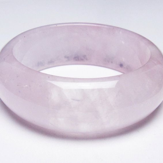 ローズクォーツ バングル 57mm [T492-3749]