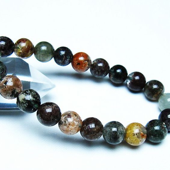 グリーンファントム ブレスレット 9mm [T493-6282]