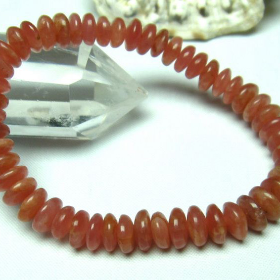 インカローズ ロードクロサイト ブレスレット 8mm [T494-1965]