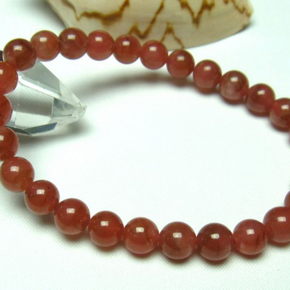 インカローズ ロードクロサイト ブレスレット 7mm [T494-2795]