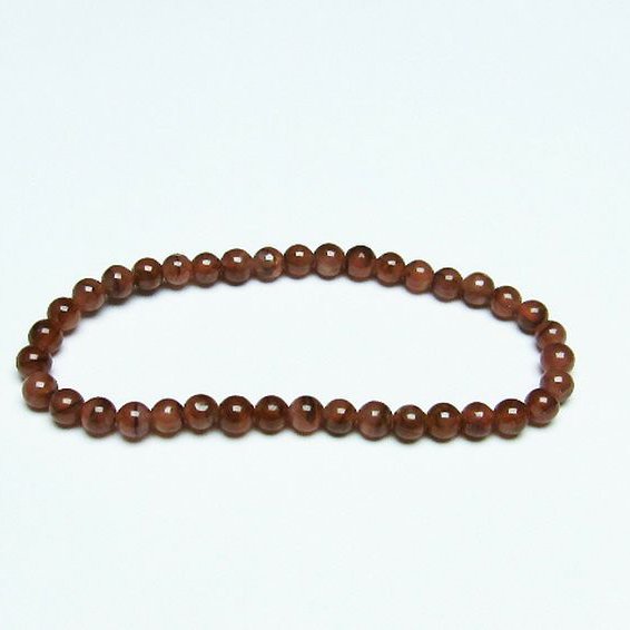 インカローズ ロードクロサイト ブレスレット  5mm [T494-2870]